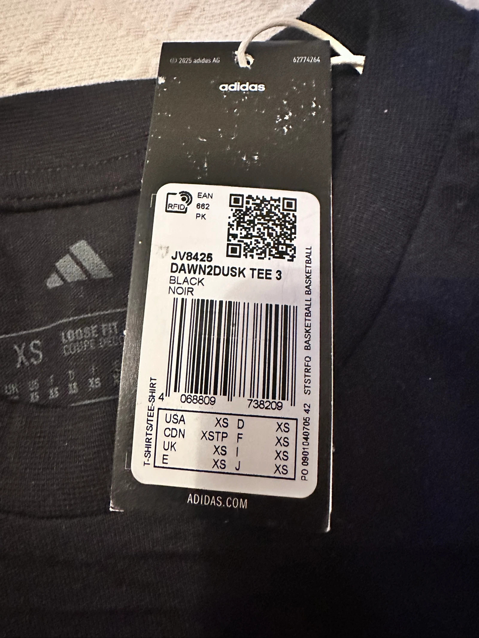 Adidas T-shirt XS – photo 3